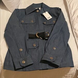 Coach Utility Jacket in Slate Blue